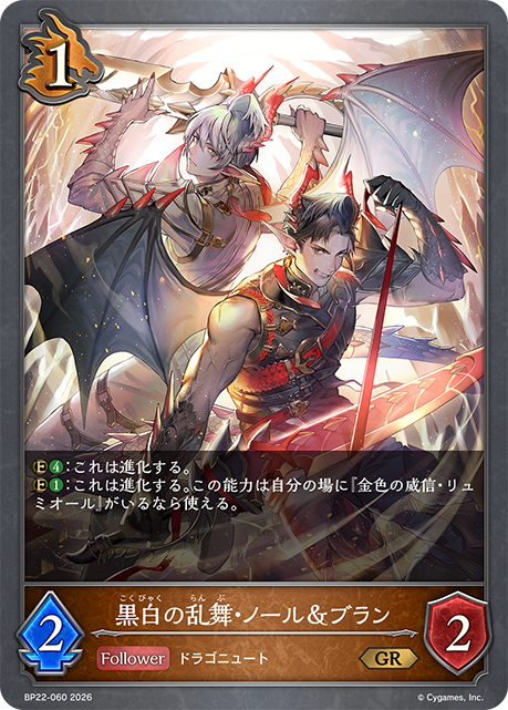 黒白の乱舞・ノール＆ブラン