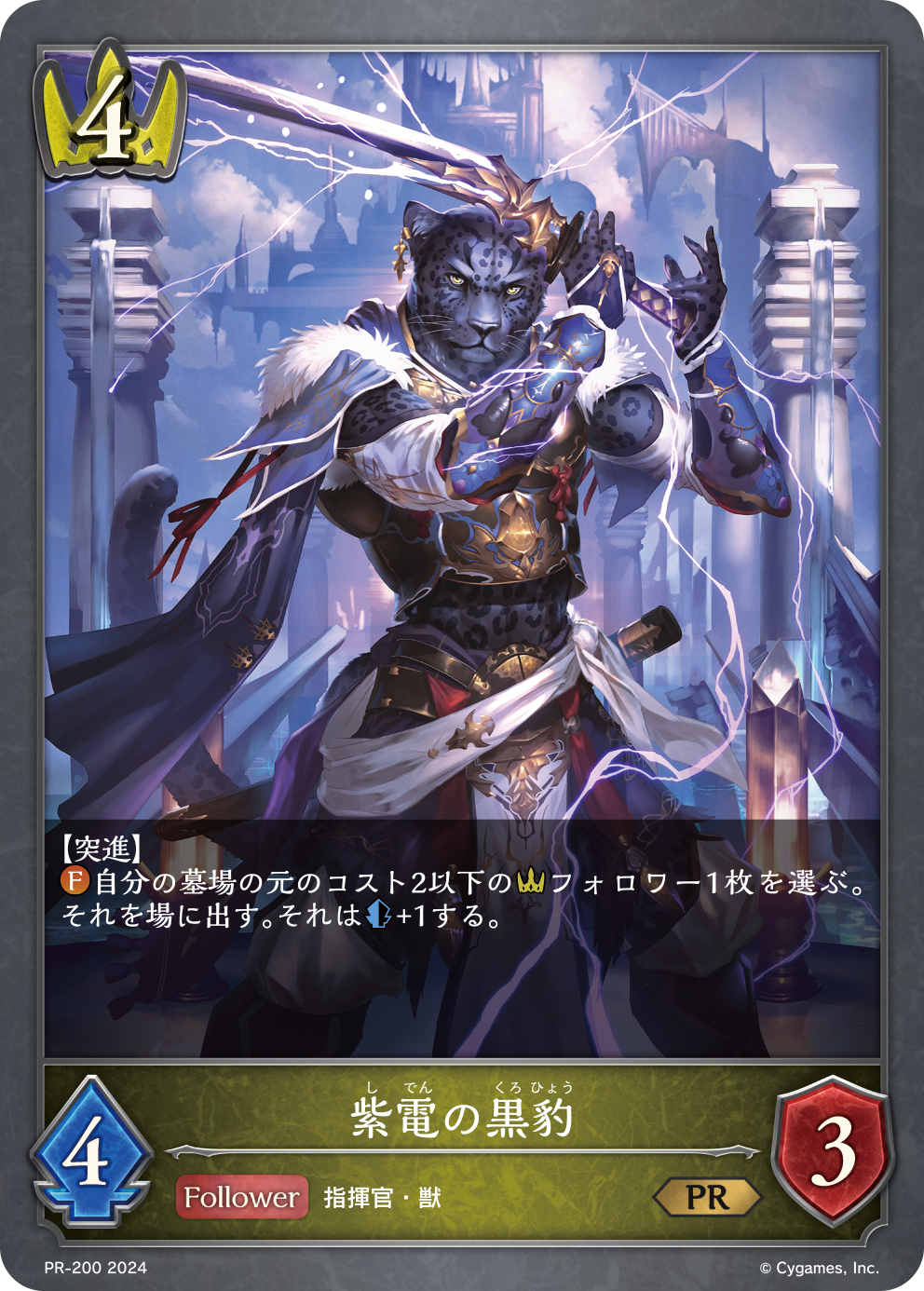 紫電の黒豹 PR-200